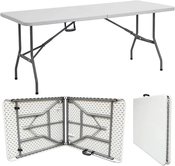 8 Foot Fold in Half Table