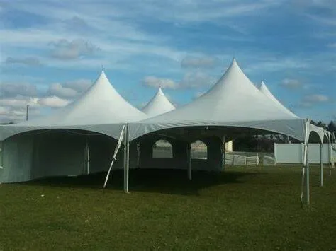 20x20 High Peak Frame Tent Bundle - 4 Tent Rental ( 40x40 ) / Tent Set Up & Tear Down Included In Price