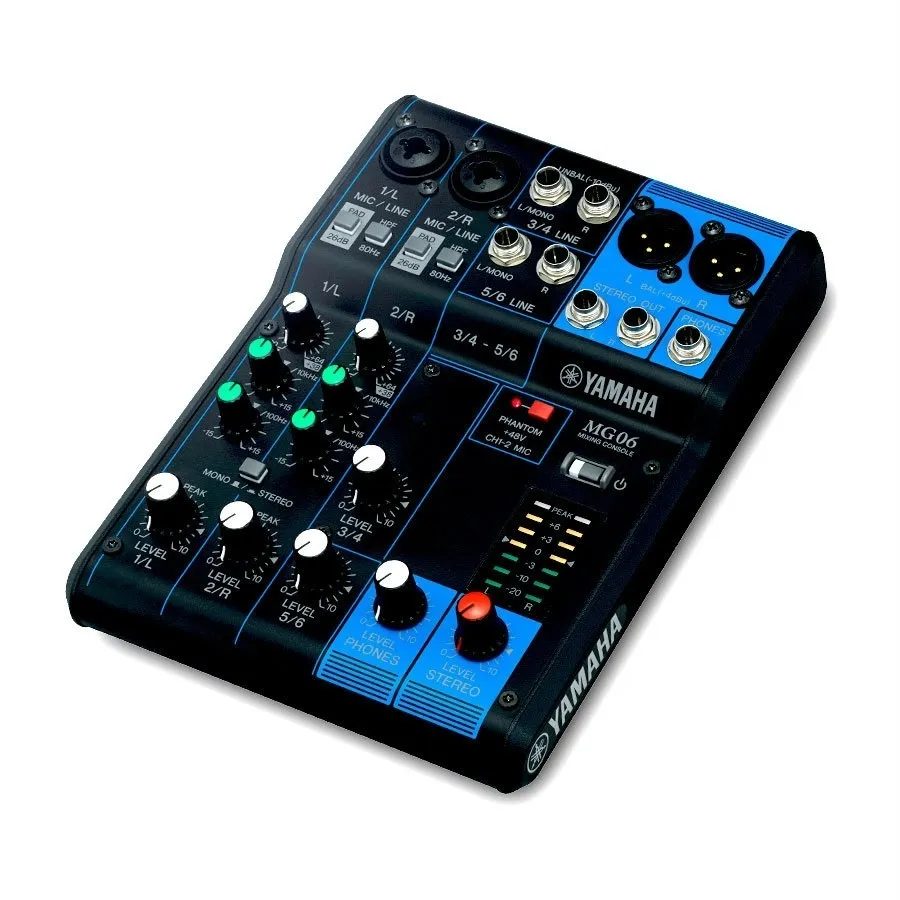 Yamaha 6-Channel Mixer