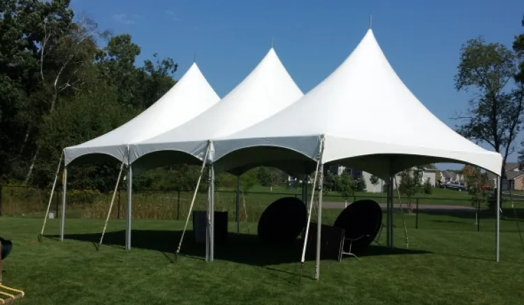 20x20 High Peak Frame Tent Bundle - 3 Tent Rental ( 20x60 ) / Tent Set Up & Tear Down Included In Price