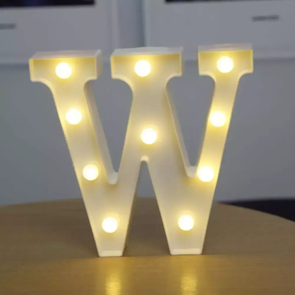 Illuminated letter W
