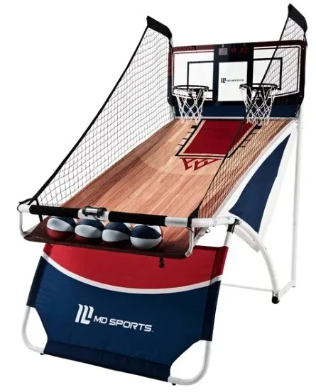 One-On-One Arcade Basketball With LED Scorer