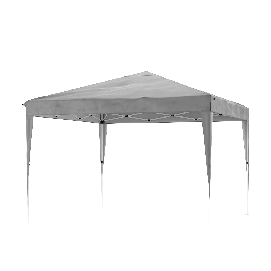 Faltpavillon 3 x 3 m grau