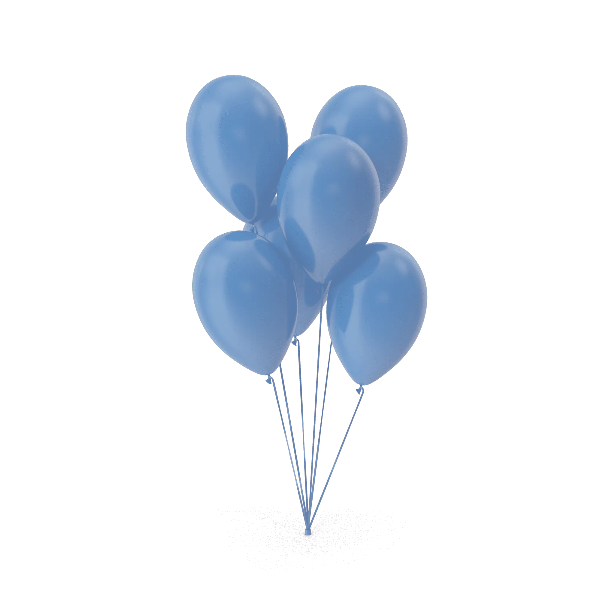Ballons hellblau Standart