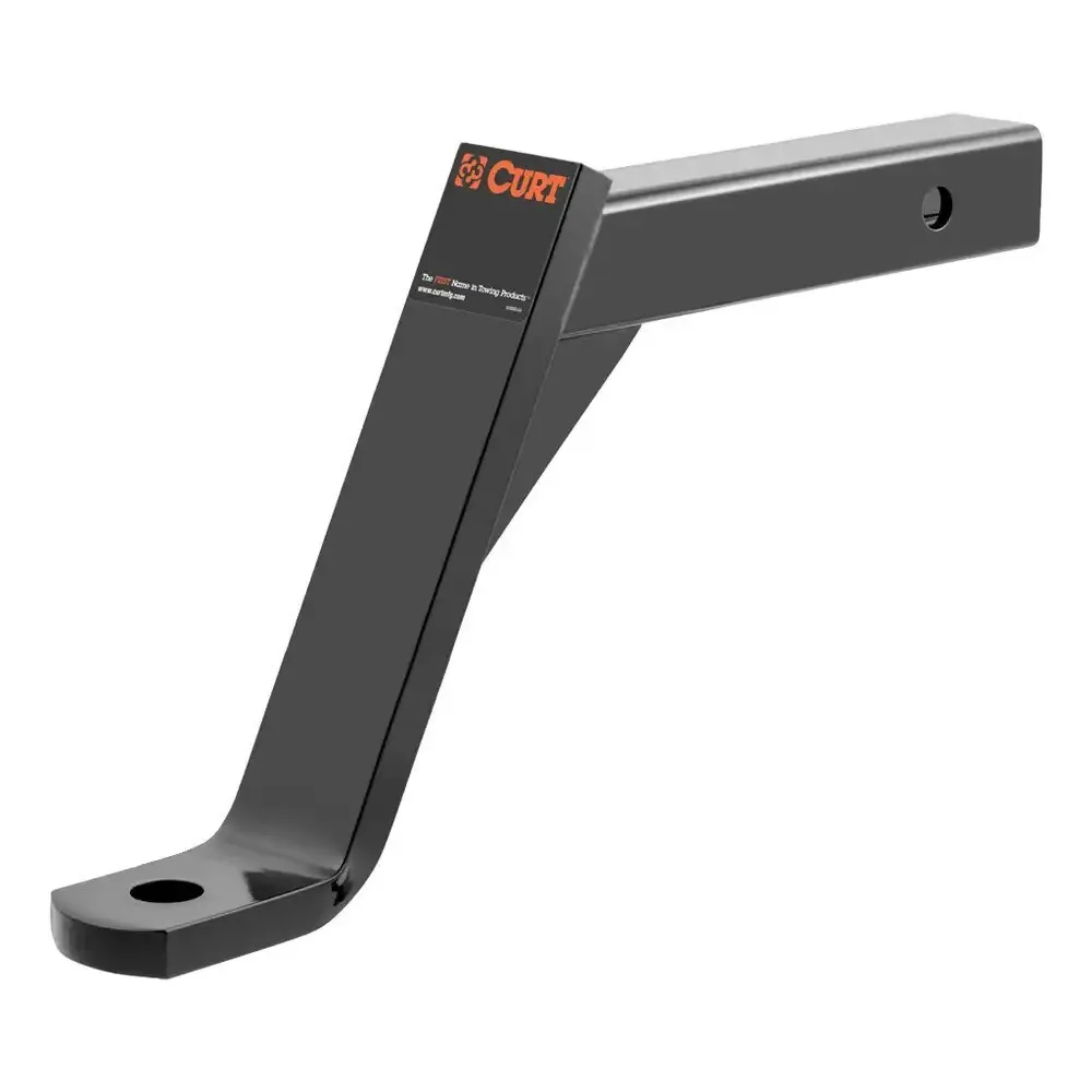 8" Drop Down Hitch With 2" Ball - Single
