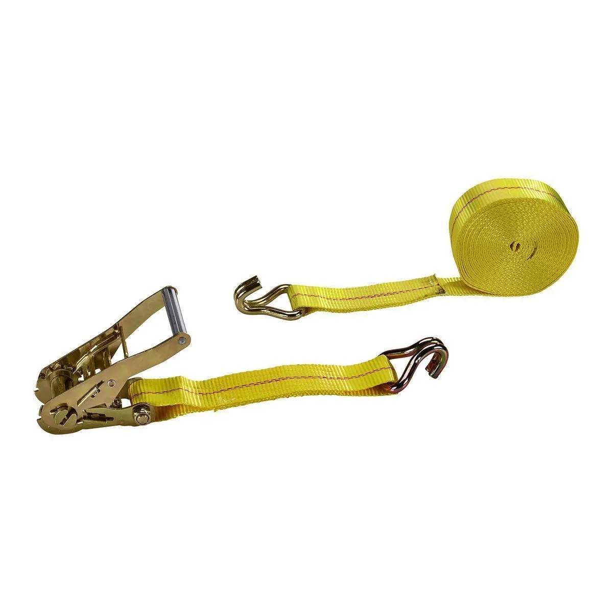 Correas de trinquete con ganchos en J - Paquete de 4 unidades, 2" x 27