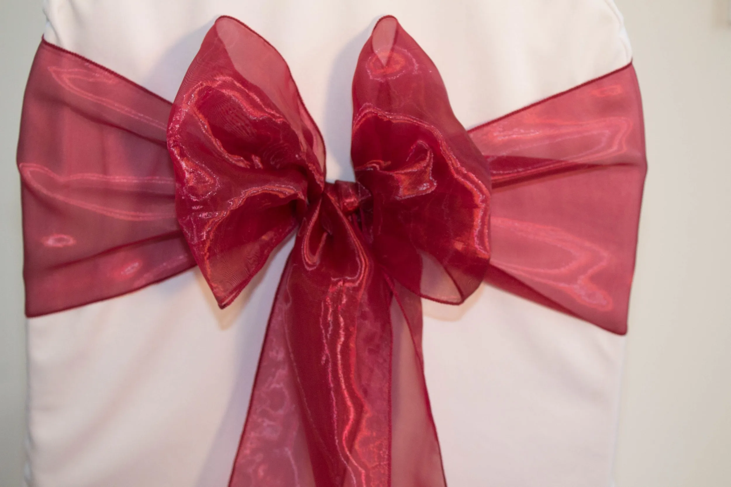 Wine red Tie back