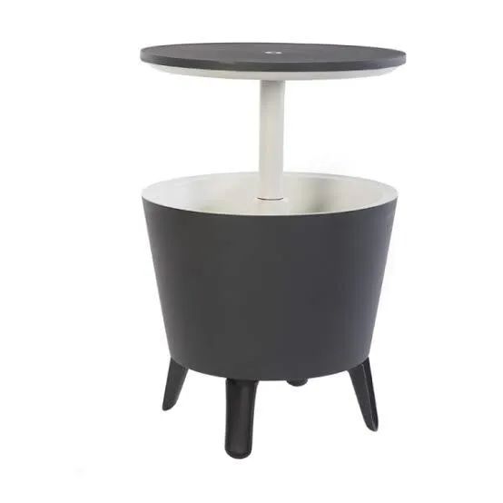 Black plastic Table Cooler box