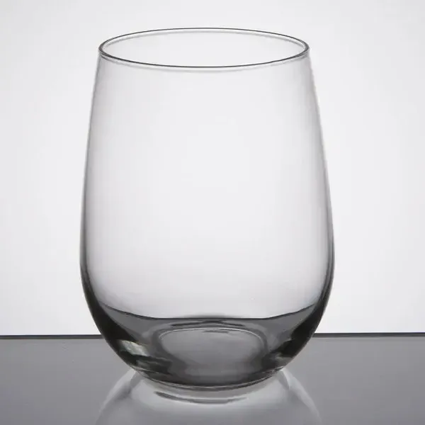 17 oz. Stemless Wine/Water Glass