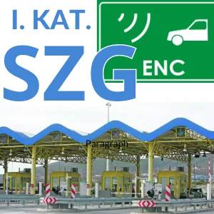 Útdíj I. KAT Személygépjármű – Bibinje, Sukosan, Sveti Filip, Sveti Petar – 2025