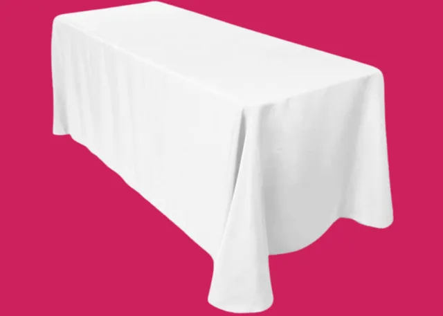 Tablecloths 6ft floor length