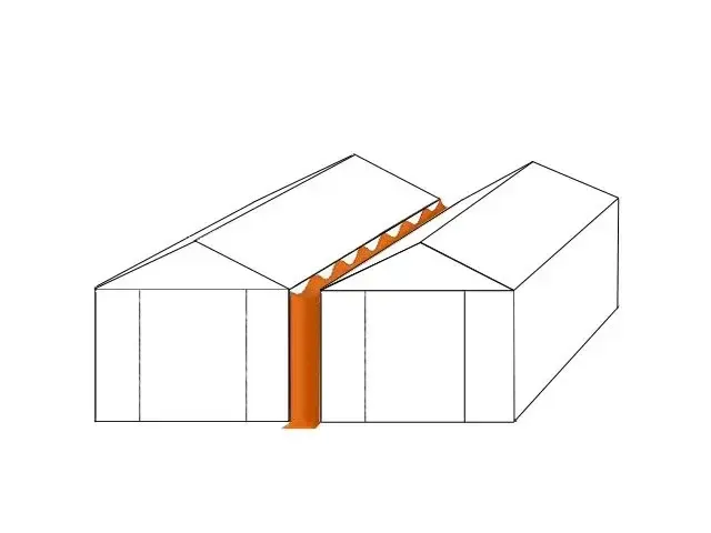 Regengoot partytent