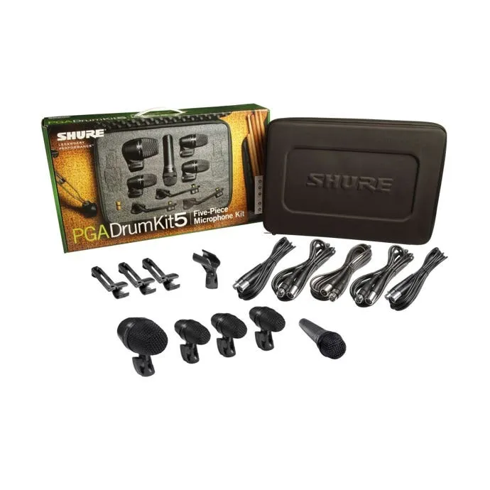Shure PG Alta 5-Piece Drum Microphone Kit (PGADRUMKIT5)