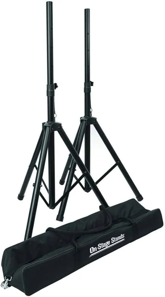 On-Stage SSP7750 Compact Speaker Stand Pack (Pair with Bag)