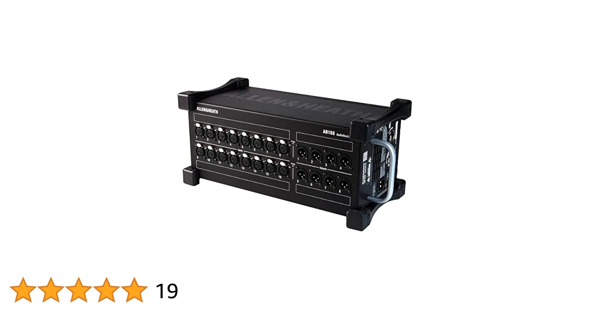 Allen & Heath AB168 Digital Stagebox – 16x8 Remote Audio Interface