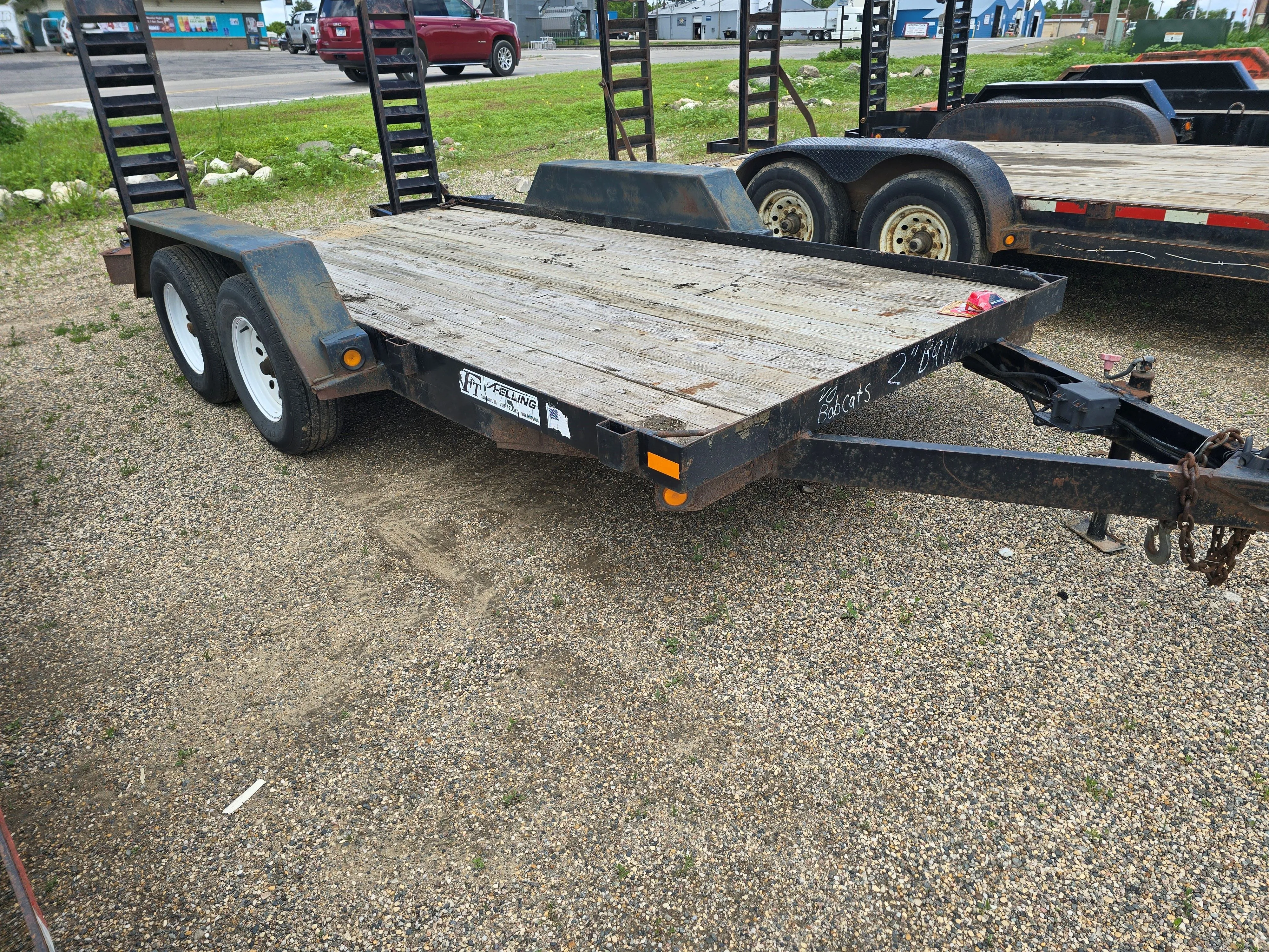 14' 2004 Felling Trailer-wood 86-010