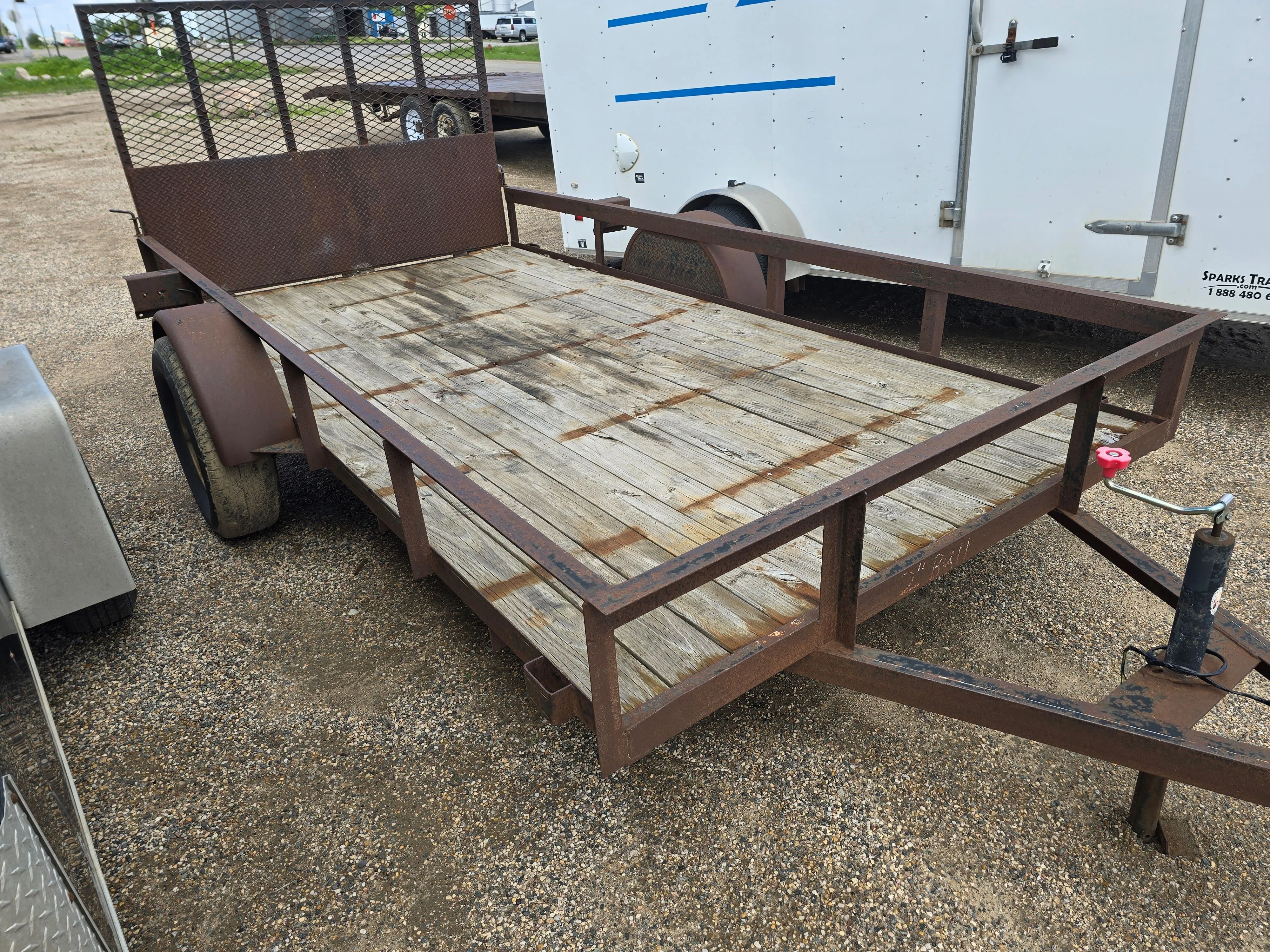 6 x 12 Utility Trailer Open 86-019 