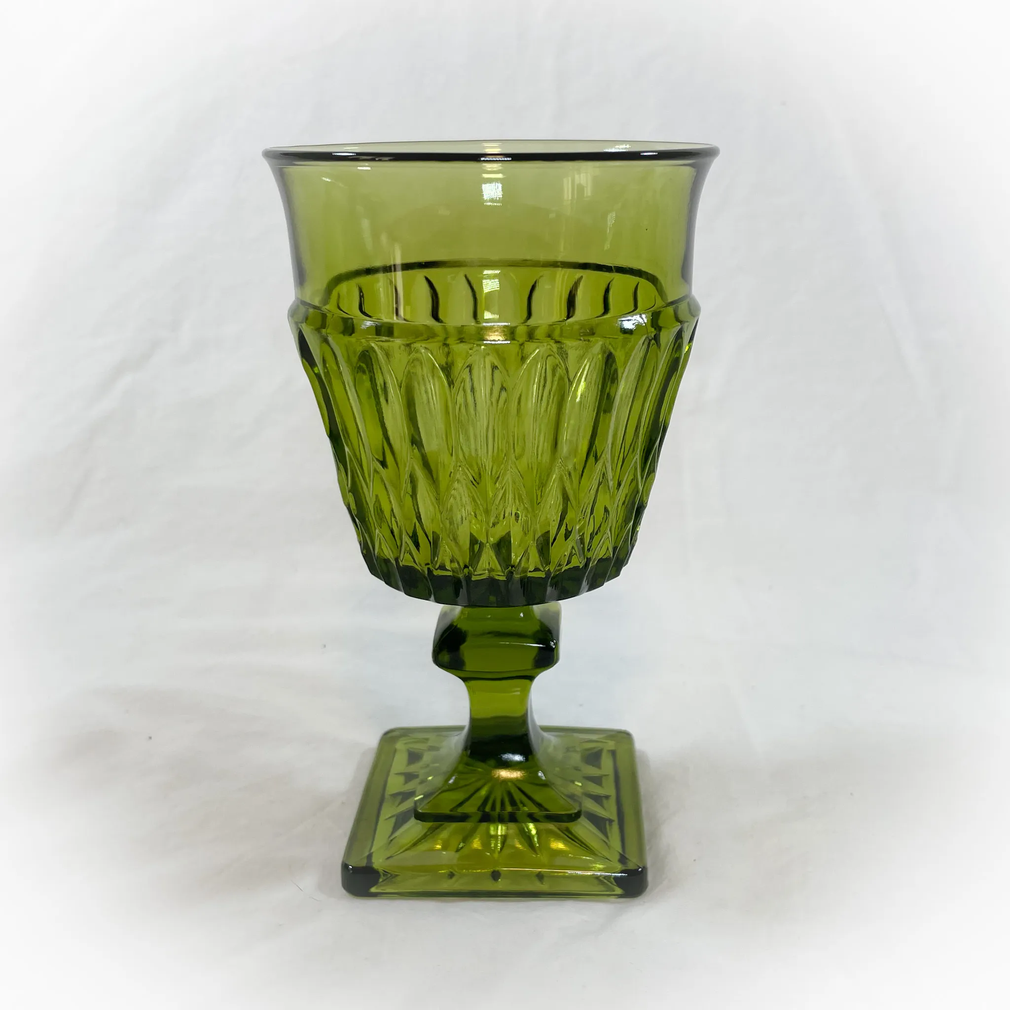 Sophisticated Green Goblet