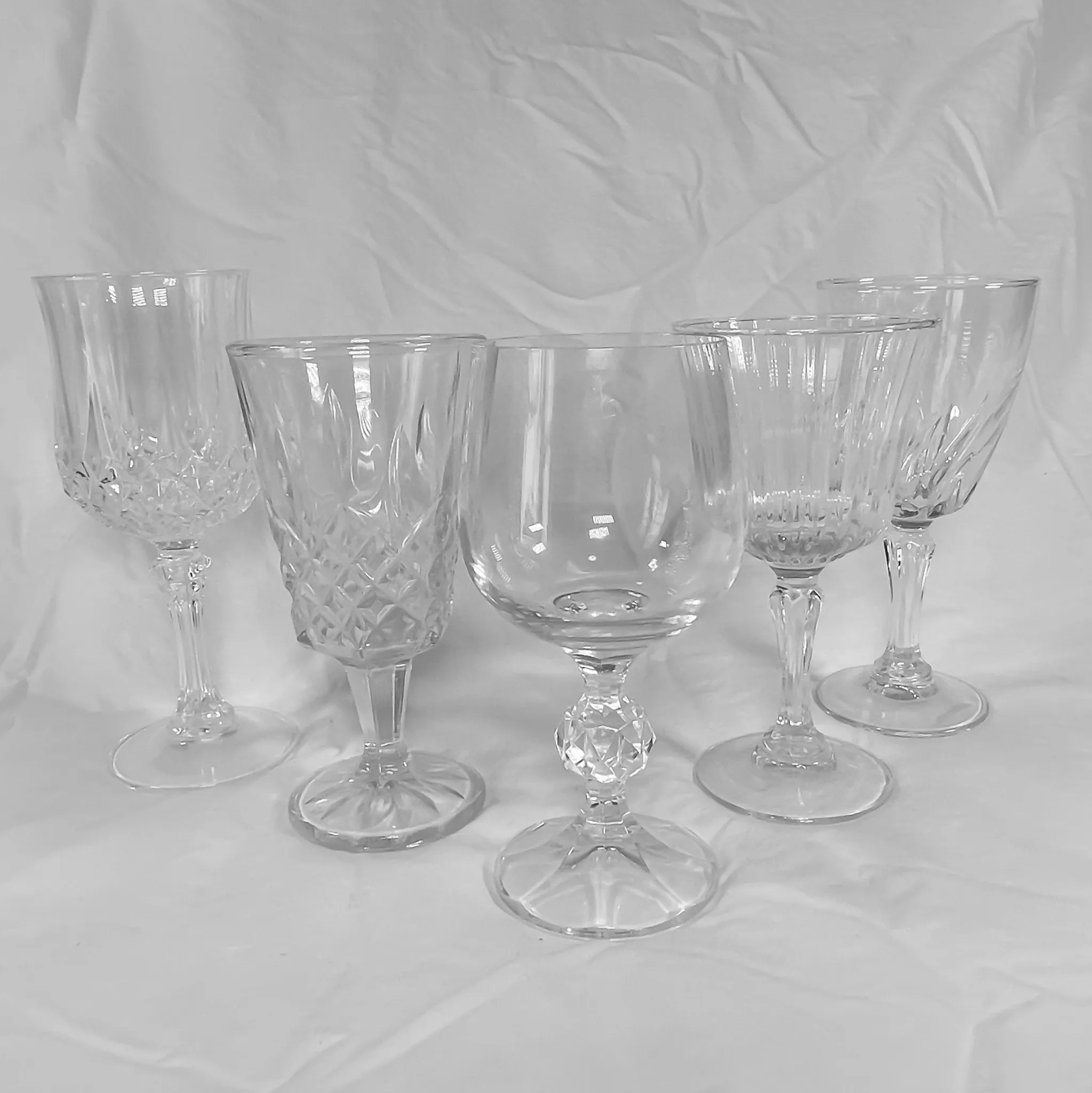 Shabby Chic Goblet Assortment 4-7oz