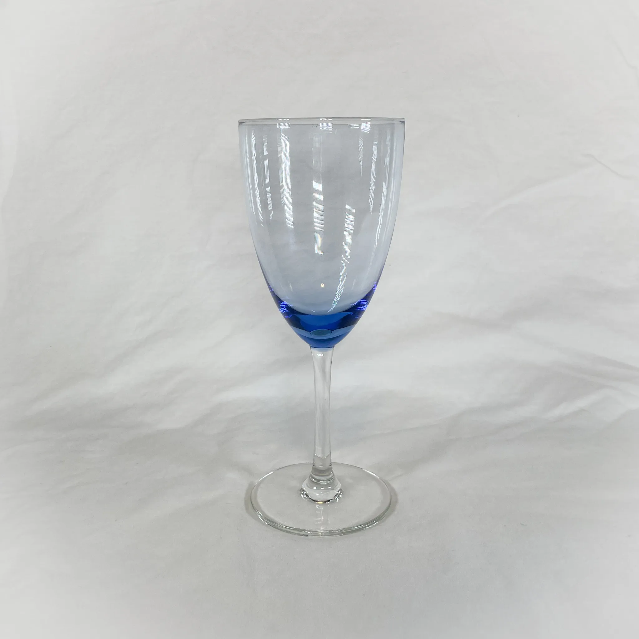 A Hint of Cobalt Glassware