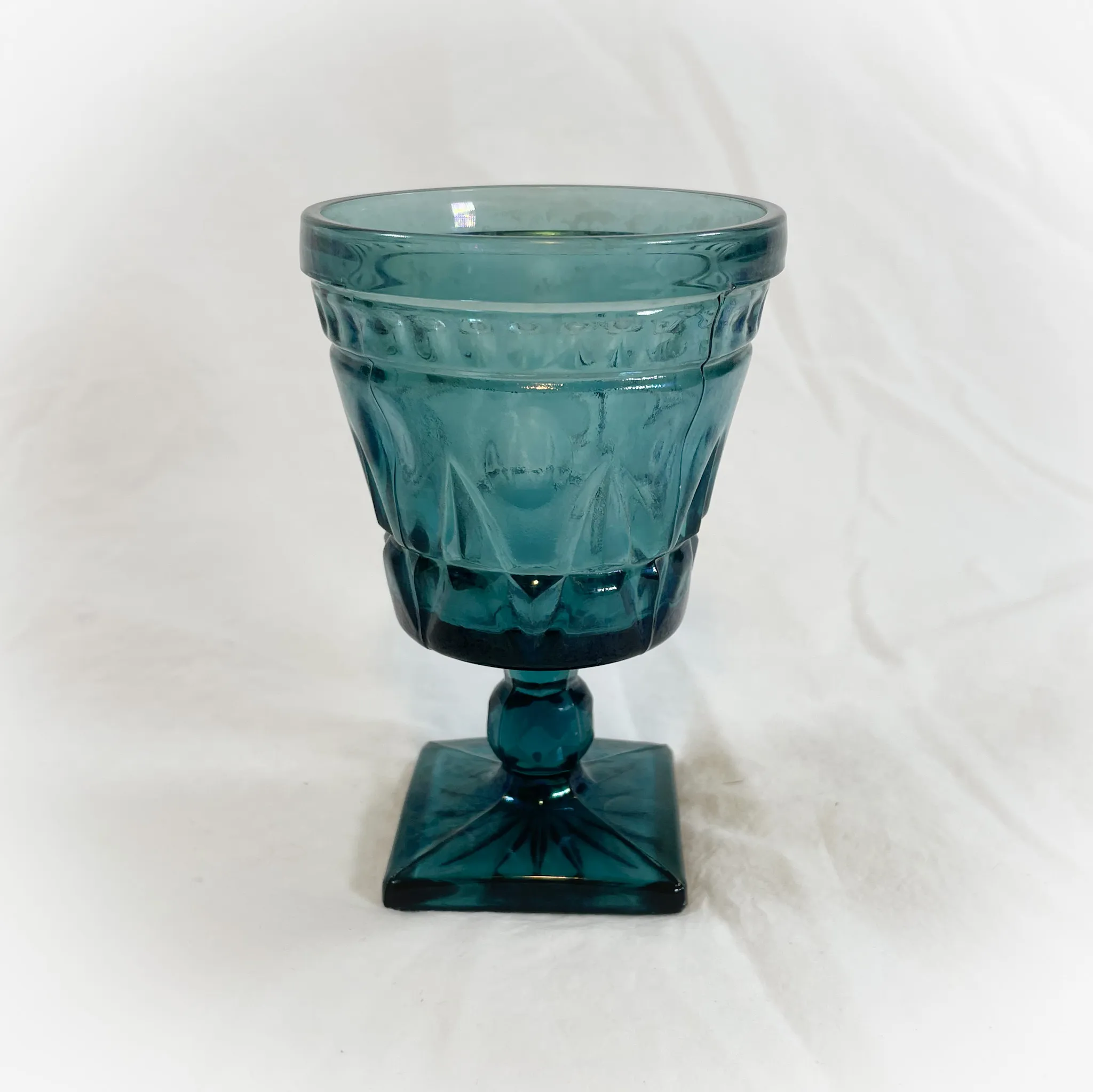 Indiana Blue Goblet