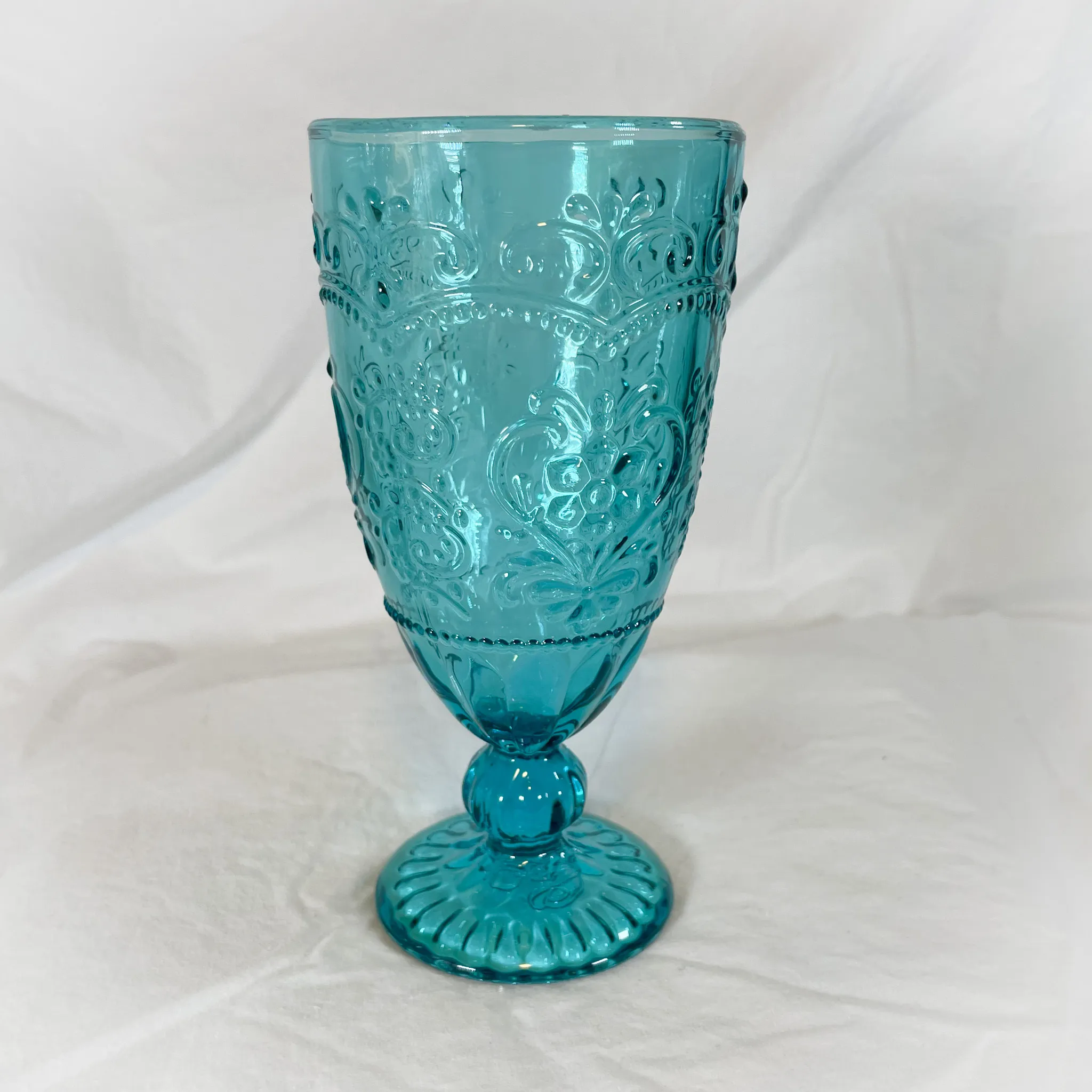 Amelia Teal Goblet