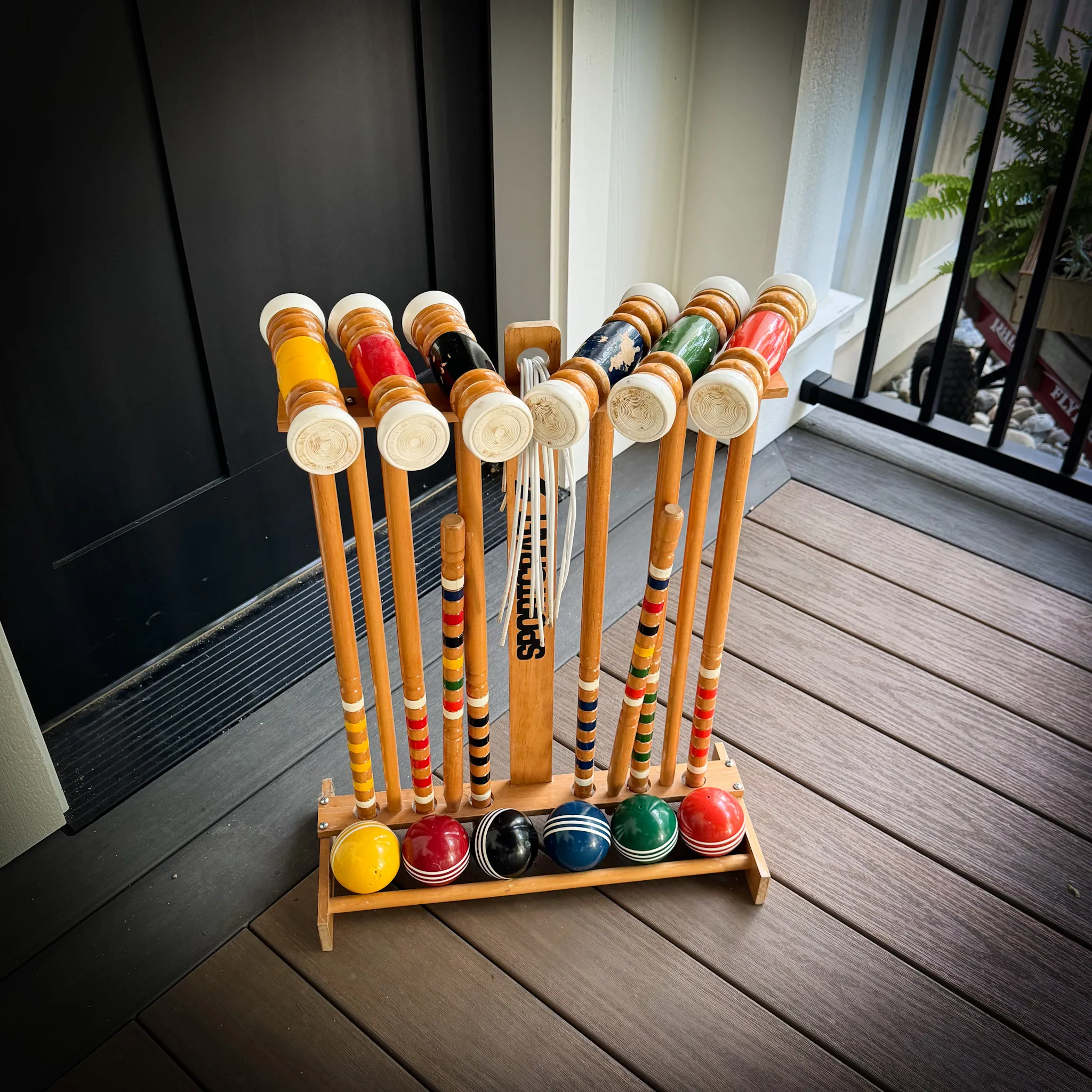 Croquet, yard game