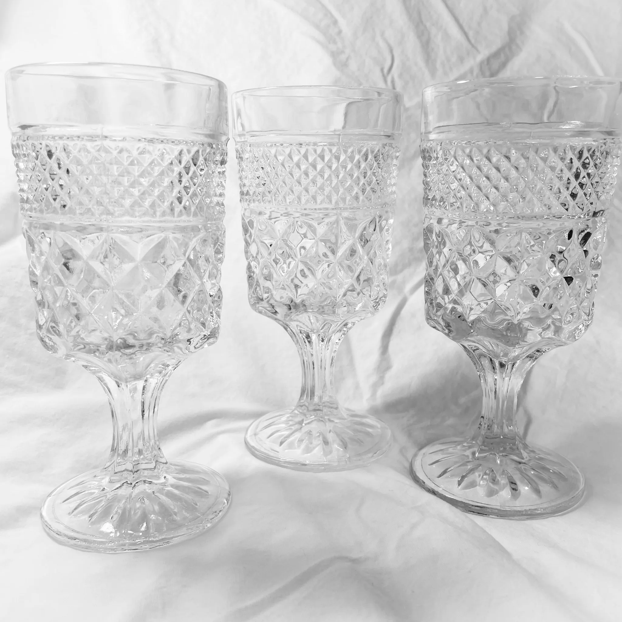 Clear Cut Goblet