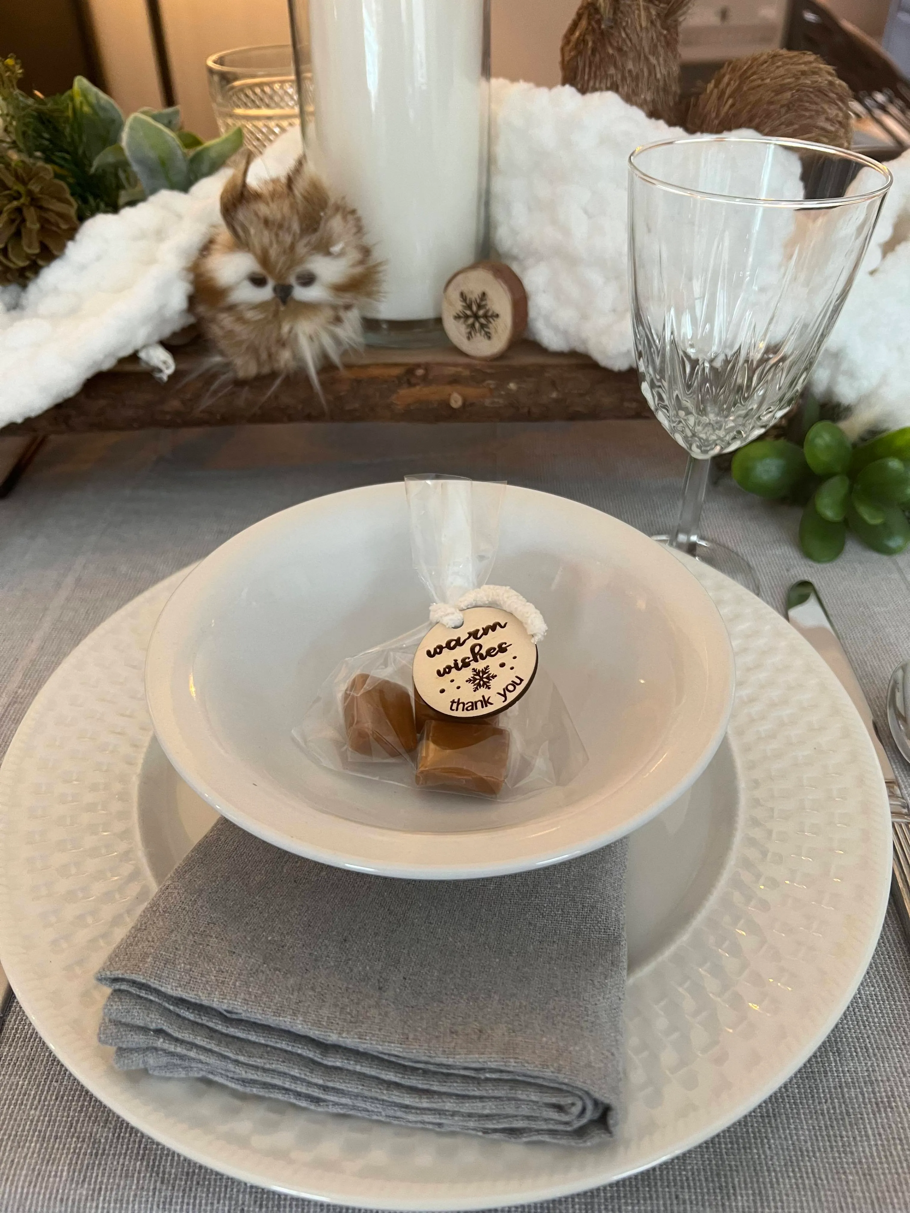 Grey Cotton Napkins
