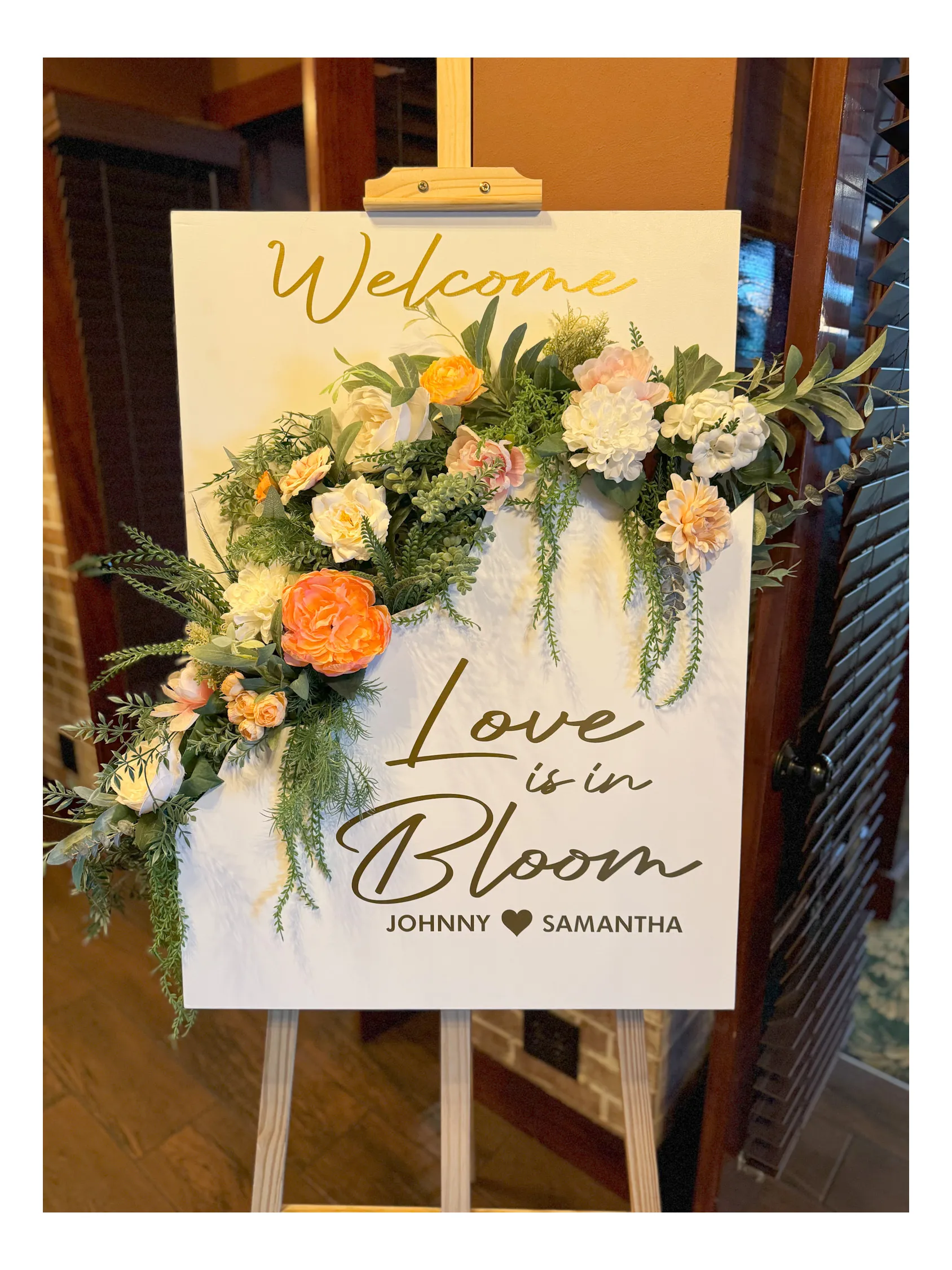 Welcome Flower Box