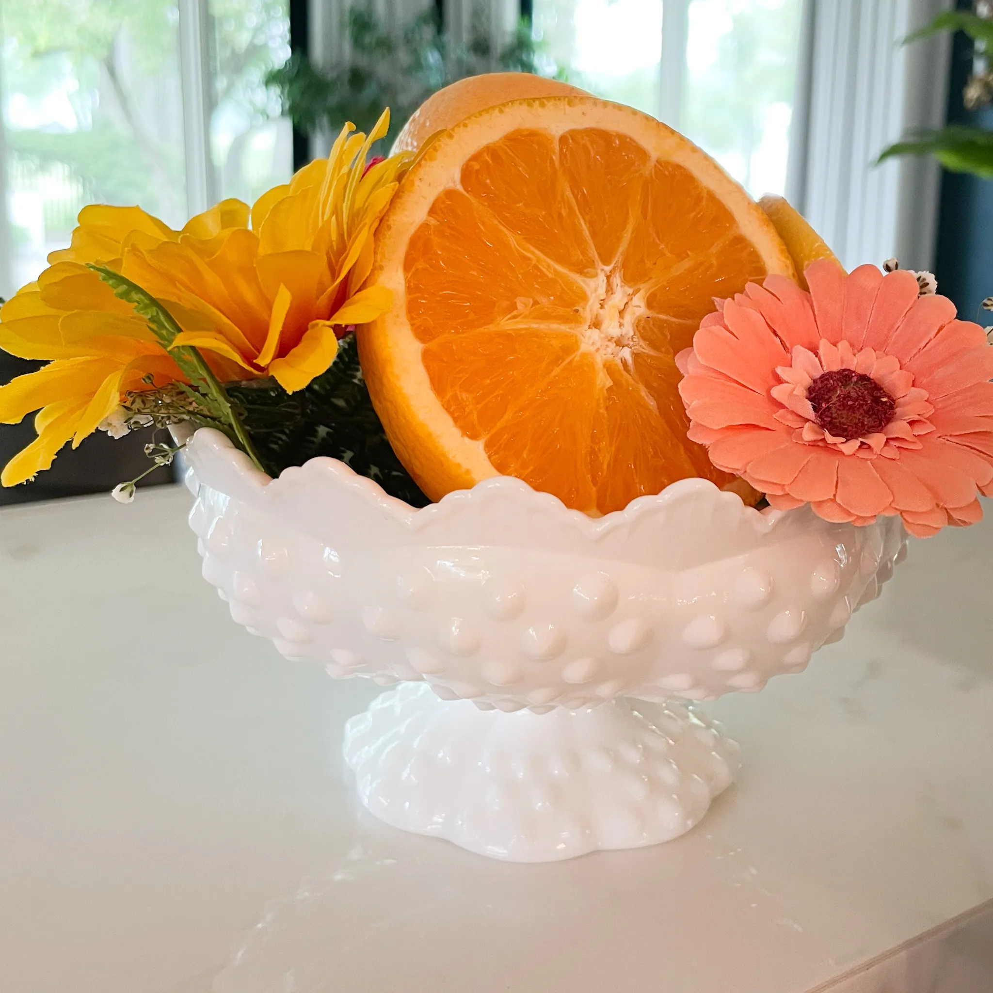 Milk Glass/White Containers