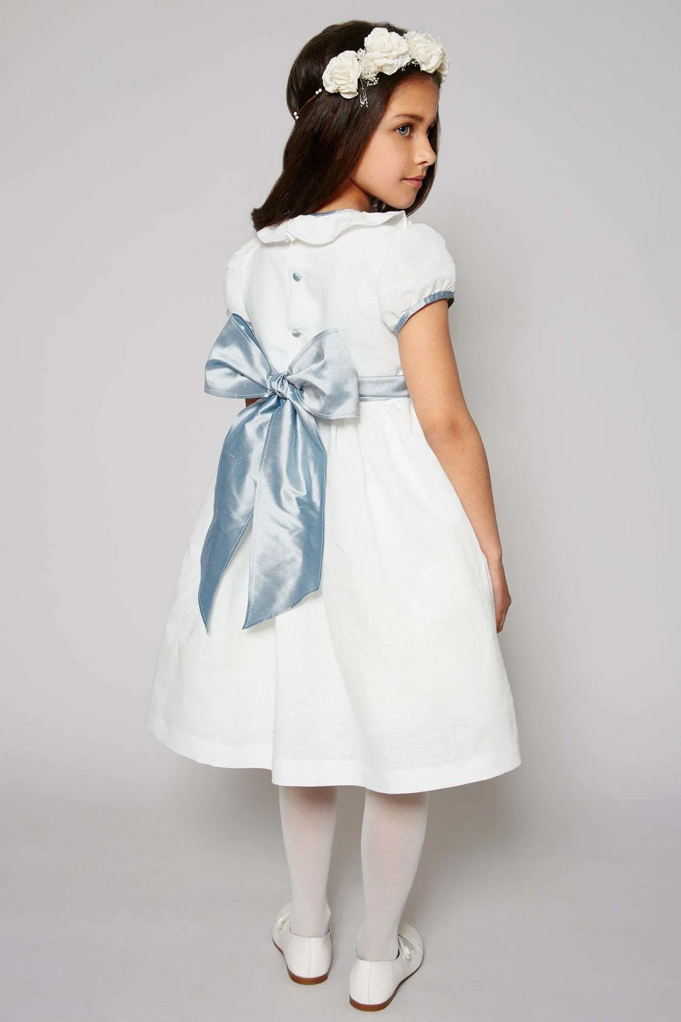 Infinite Ivory Flower Girl Dress