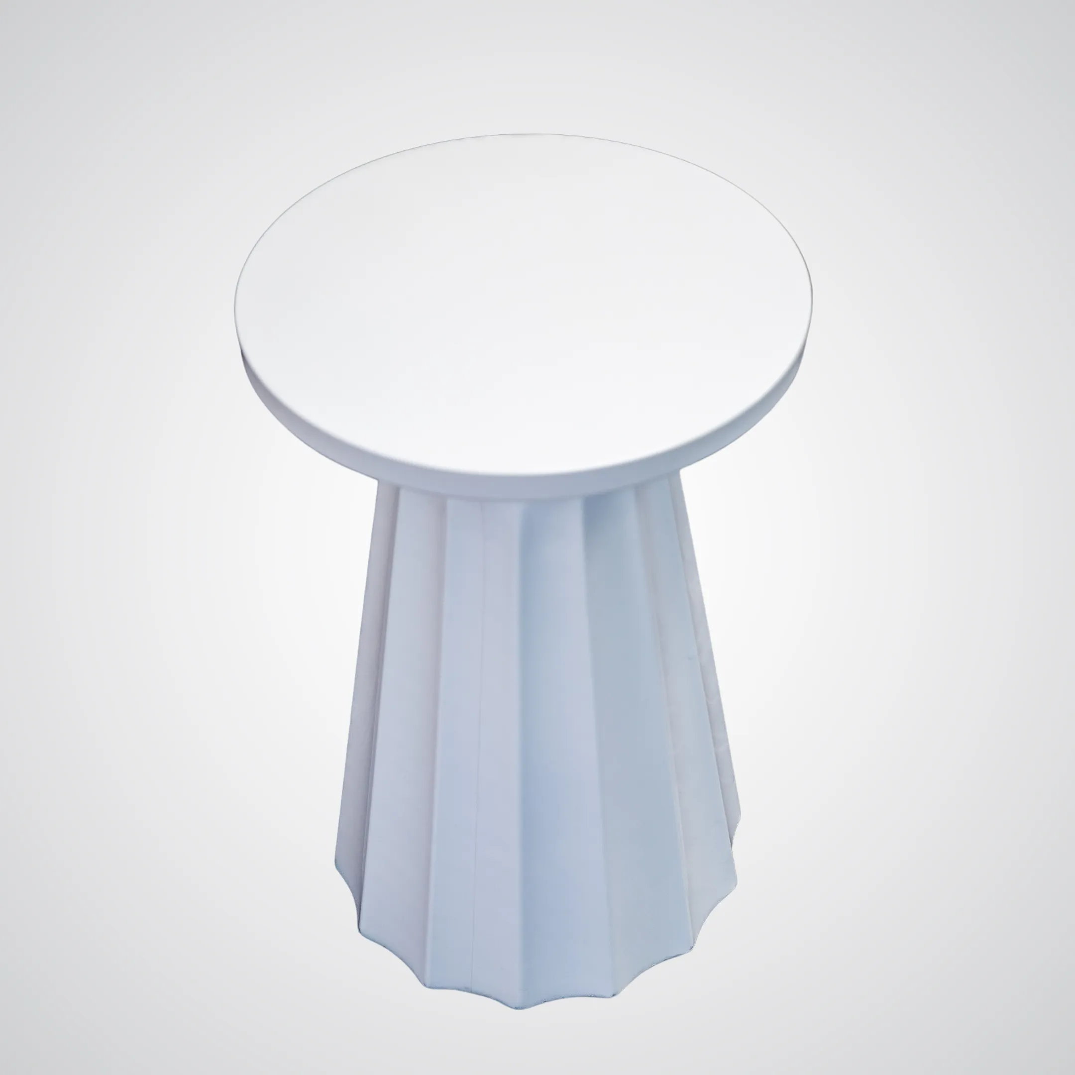 White Side Table 