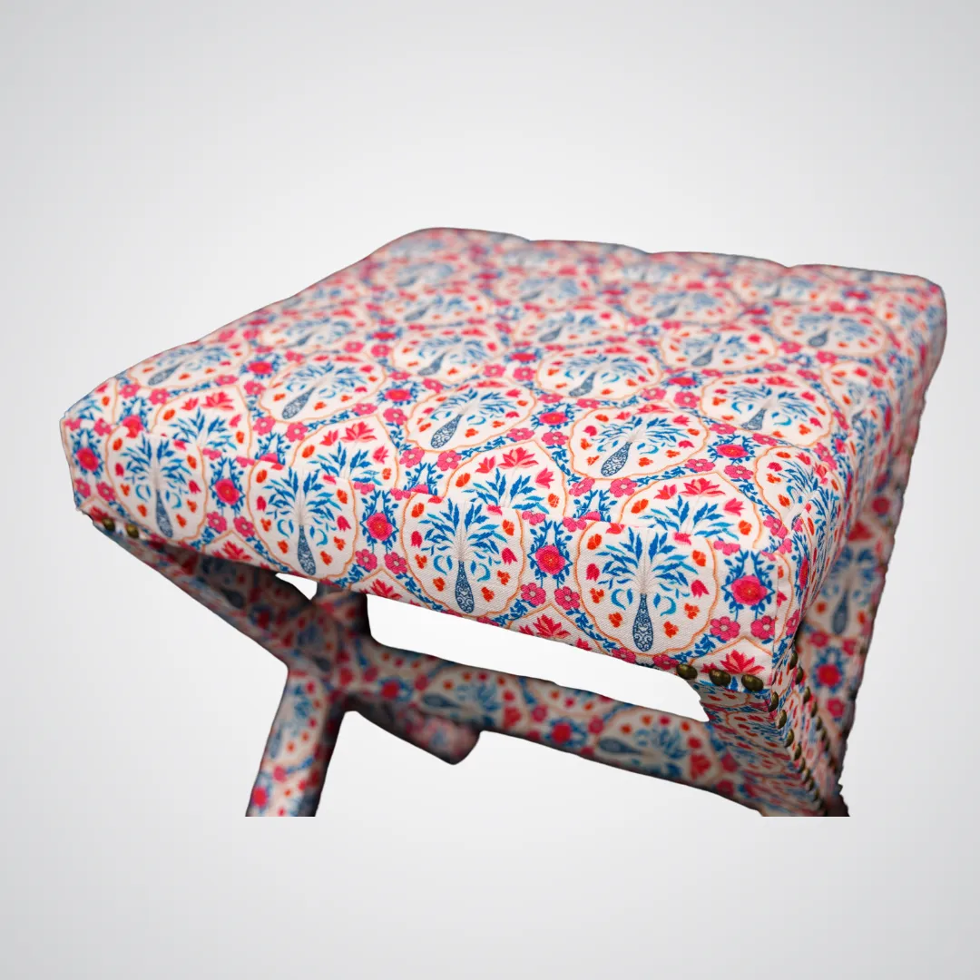 Pink and Blue Chair