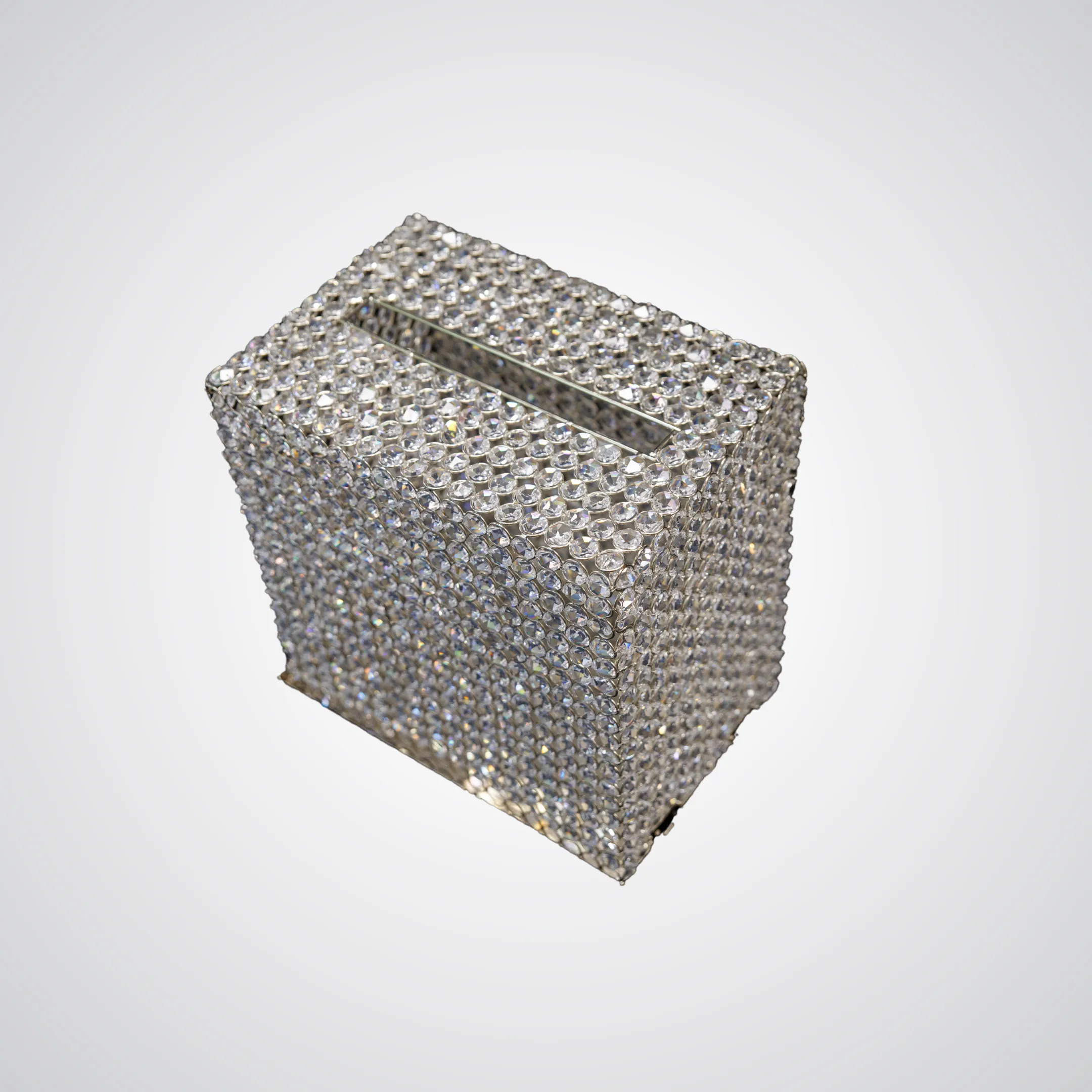 Rectangular Crystal Card Box
