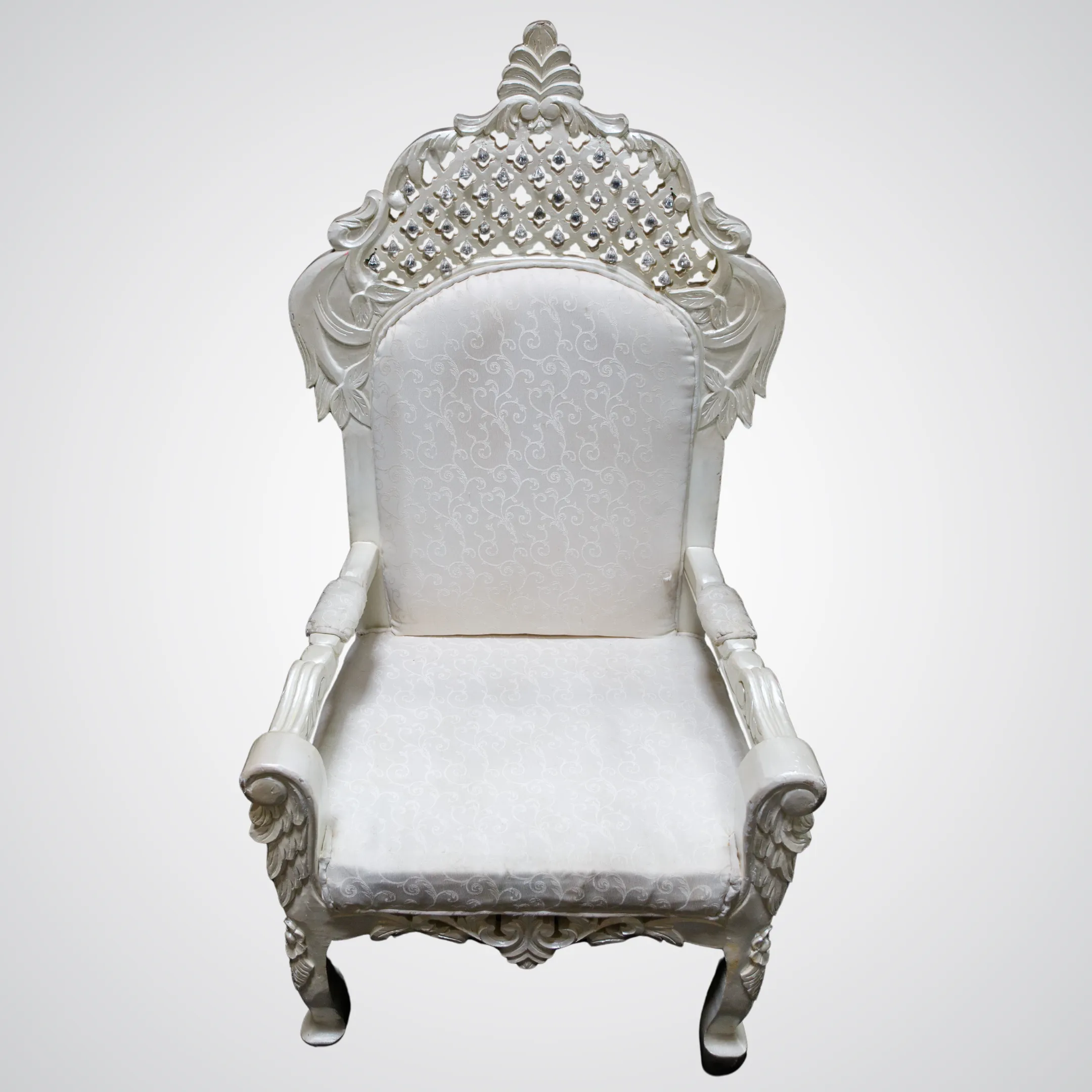 White Crystal Chair