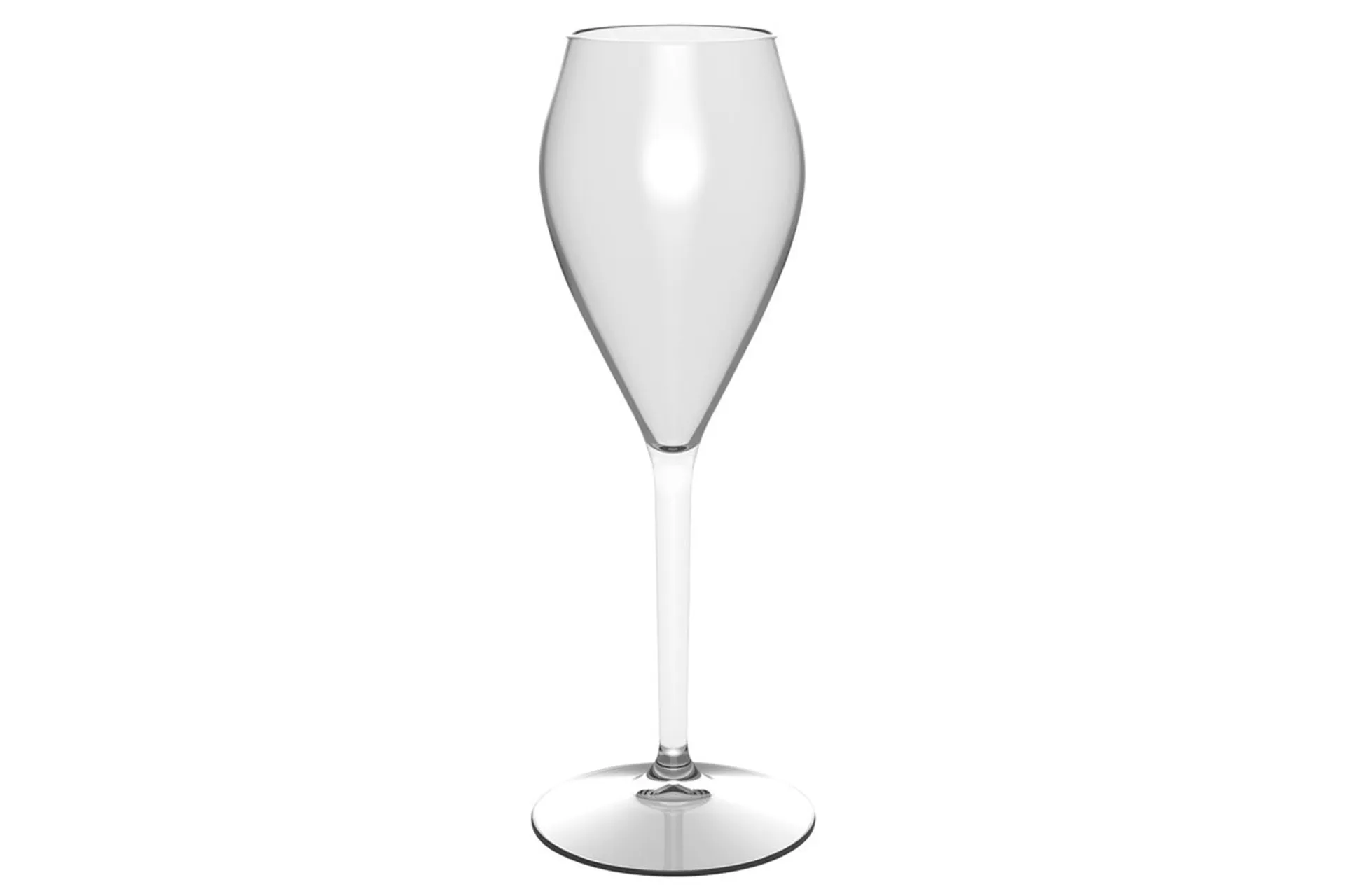 Kunststoffglas Sekt