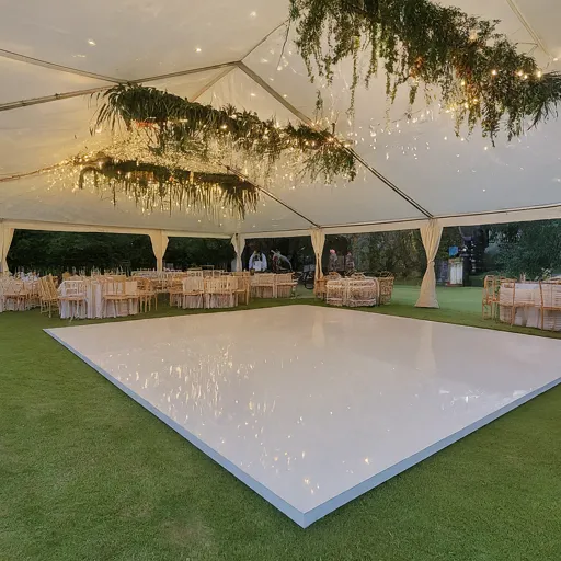 Dance Floor White Indoor
