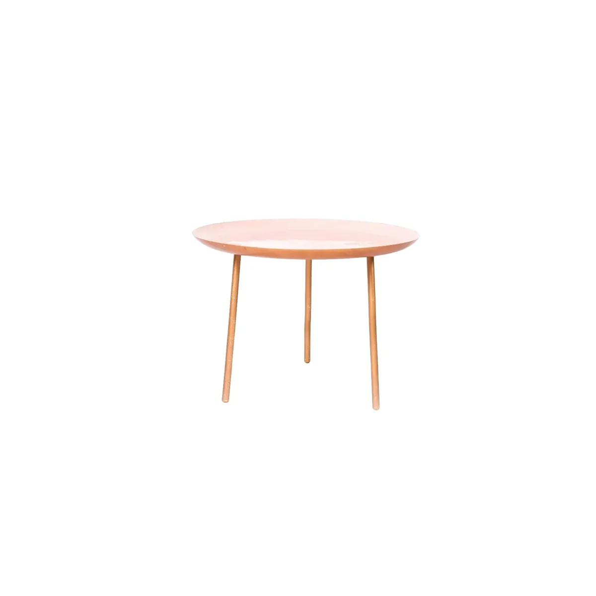 Coffee Table Large Dusty Pink/Gold