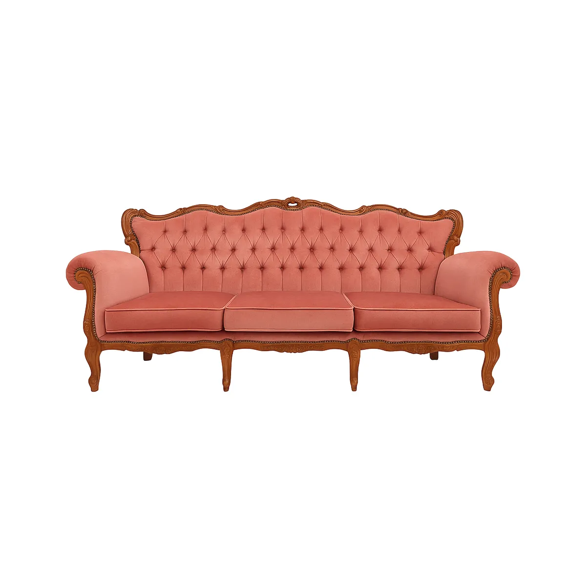 Chaise Lounge - Salmon