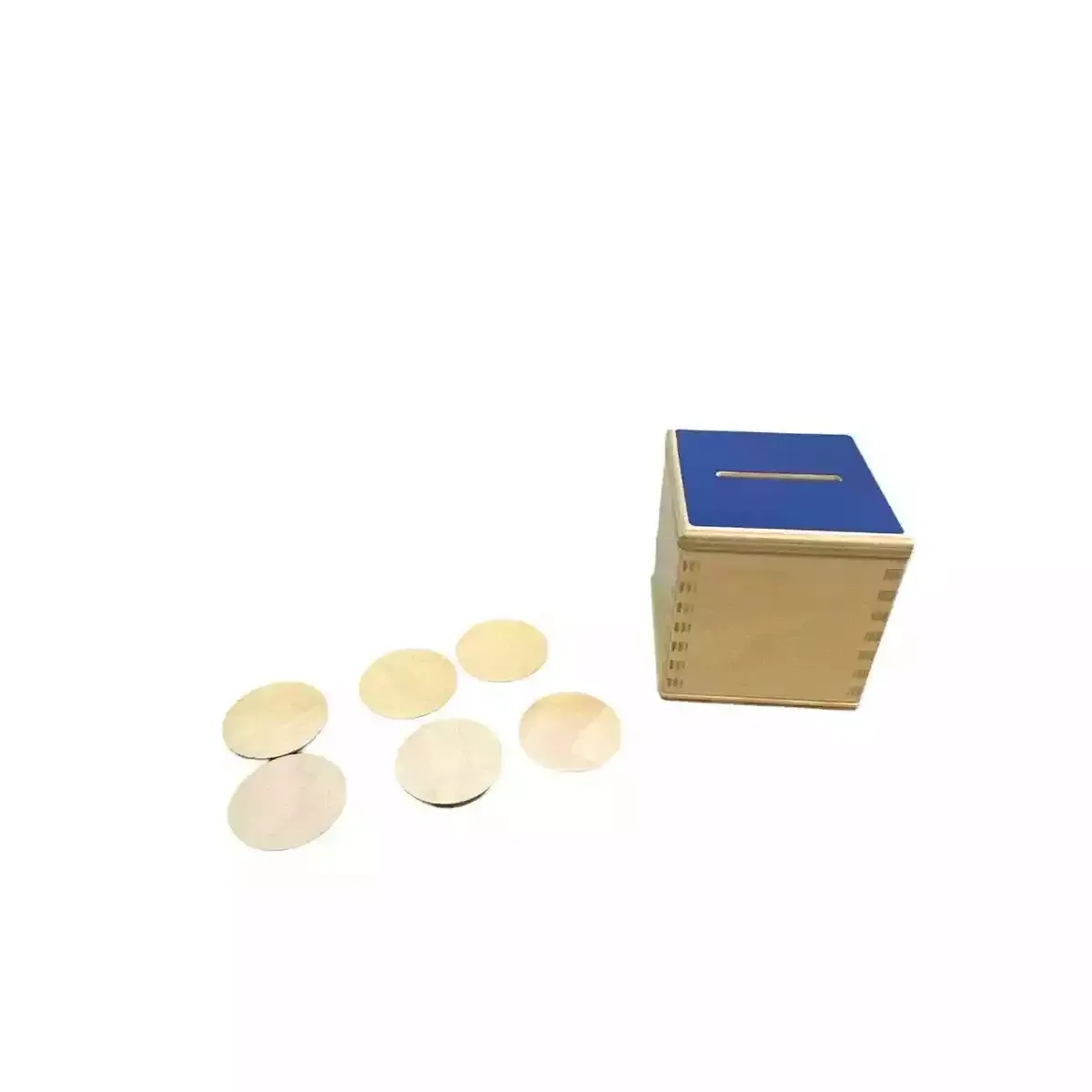 Lovevery Wooden Coin Bank 