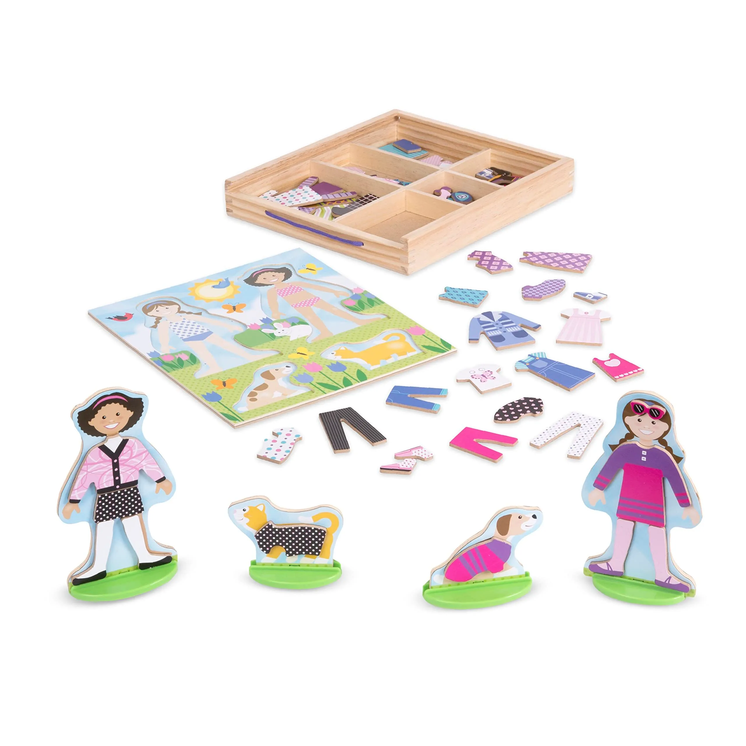 Melissa & Doug Best Friends Magnetic Set