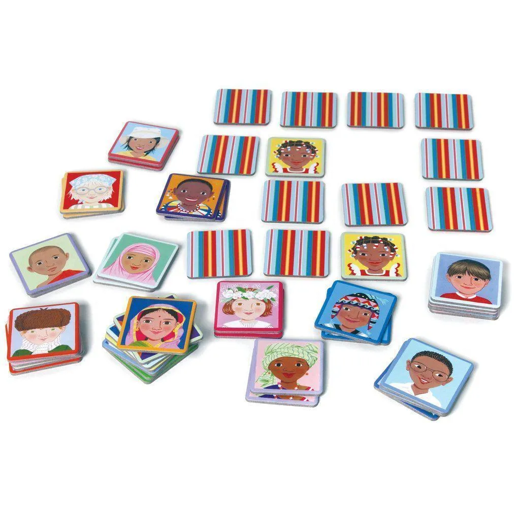 I Never Forget a Face Memory Matching Game