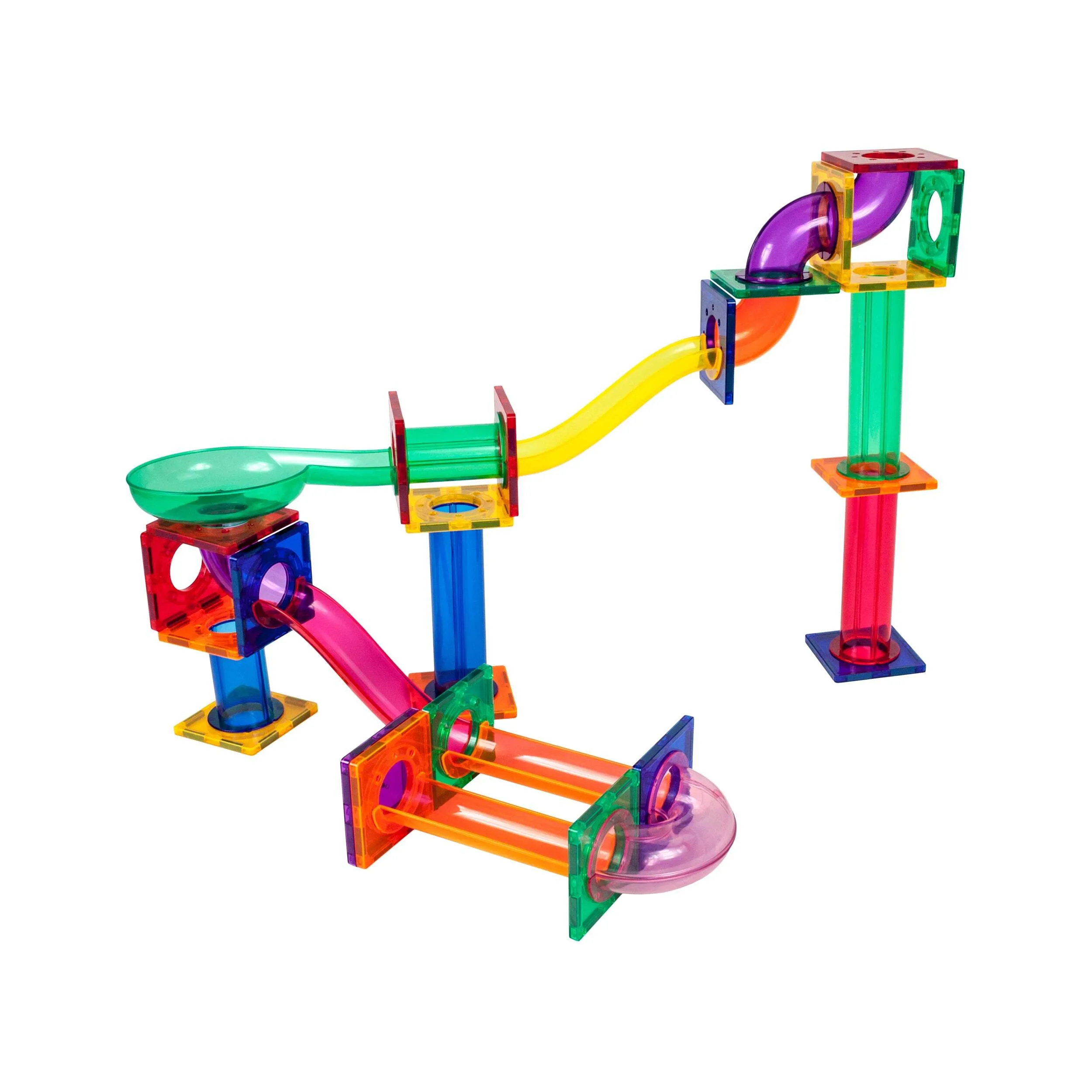 PicassoTiles Magnetic Marble Run Set