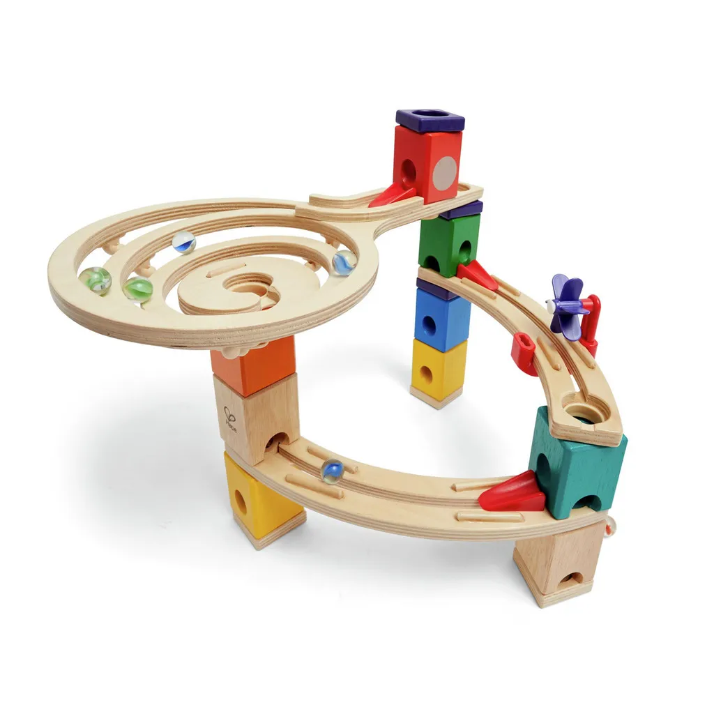 Hape Quadrilla Marble Run Race to the Finish