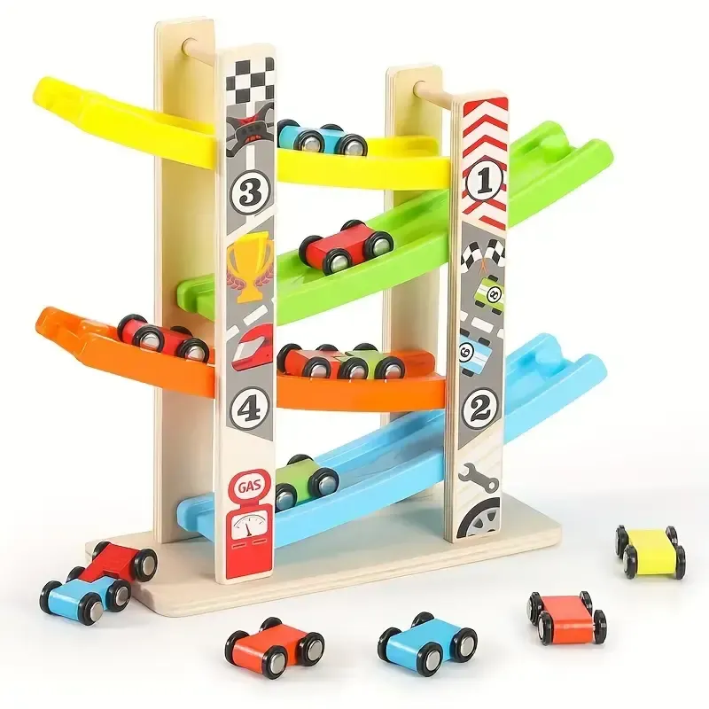 Wooden Car Race Track