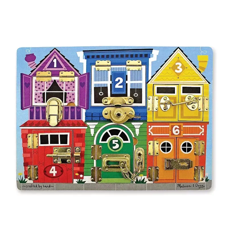 Melissa & Doug Latches Board 
