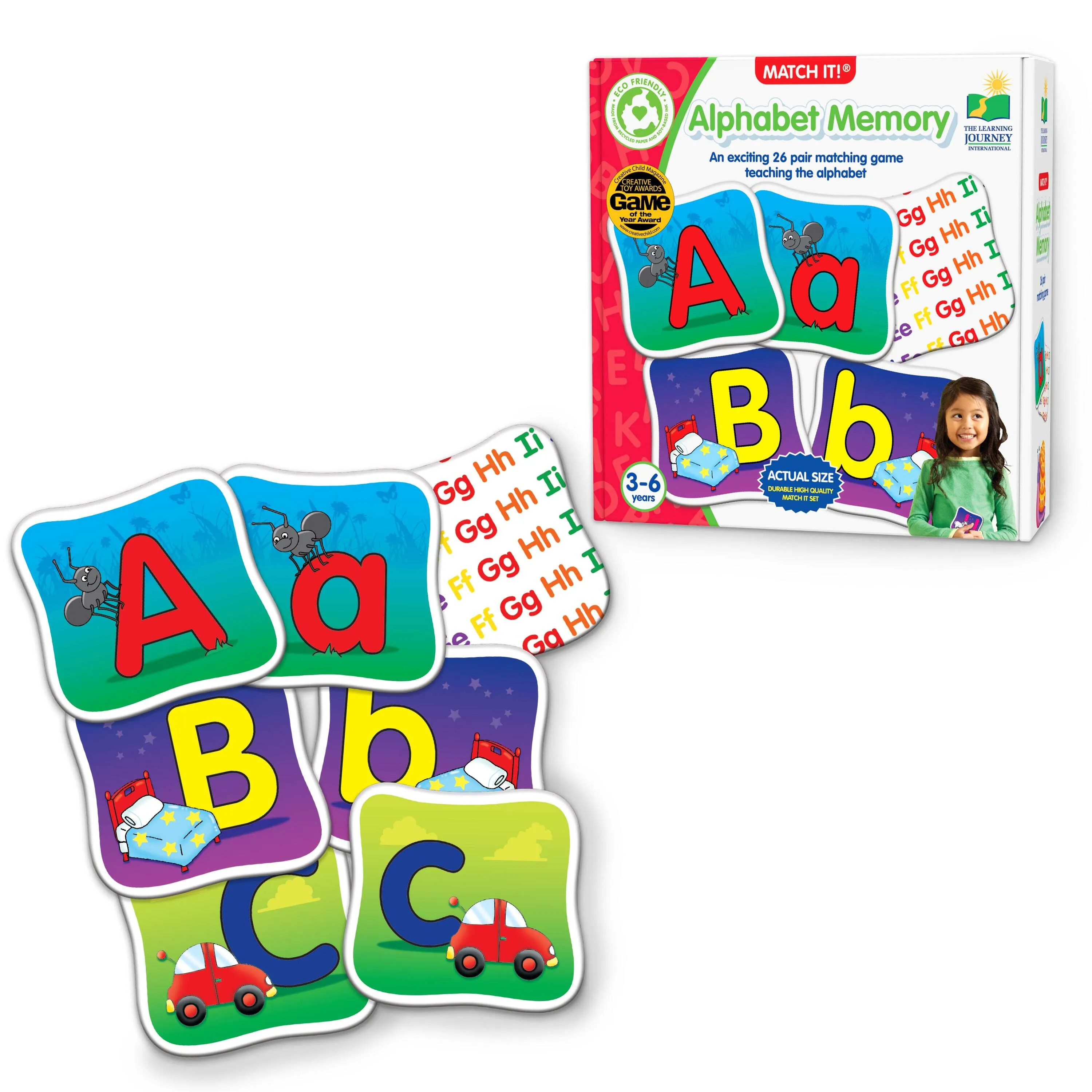 The Learning Journey Match It! Alphabet