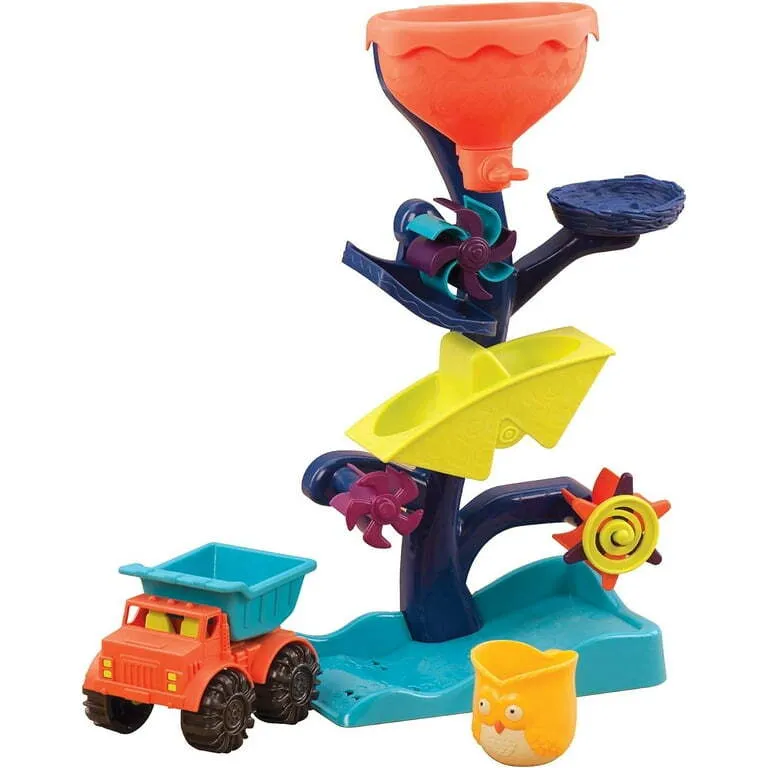 B. Toys Owl About Waterfalls Water Wheel