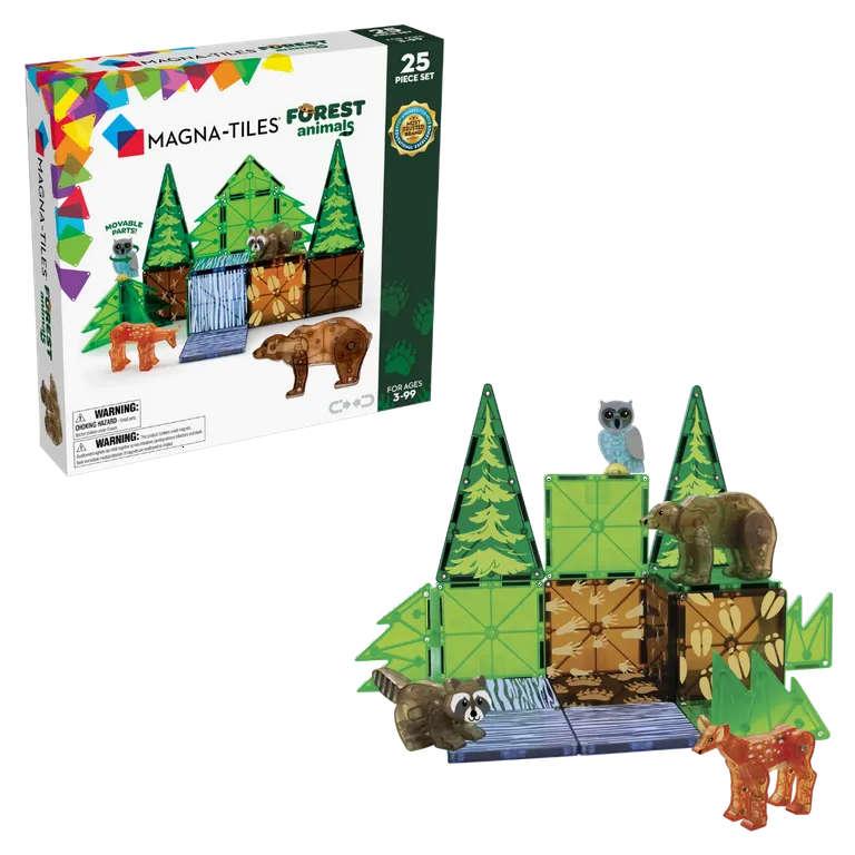 MagnaTiles Forest Animals